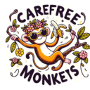 Carefree Monkey transparent